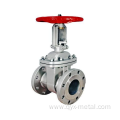 double flange pn40 titanium alloy gate valve